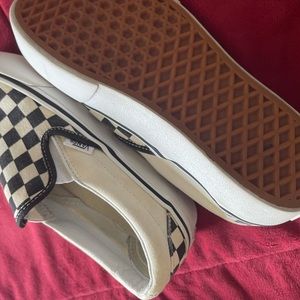 Vans checkers platform sneakers